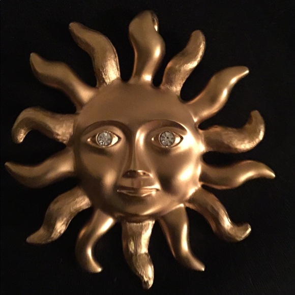 🌞Beautiful Sun Brooch - Picture 3 of 4
